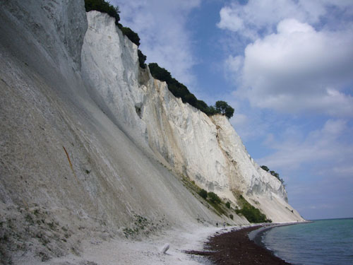 Acantilados Møns Klint en Dinamarca