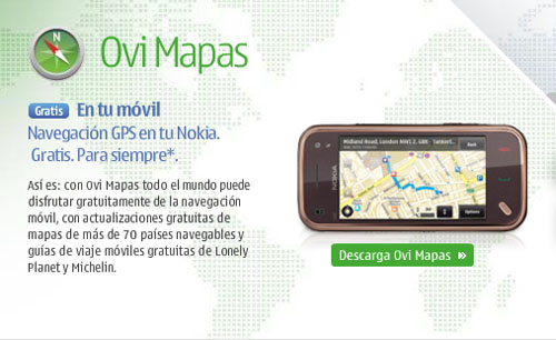 Ovi Maps de Nokia