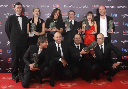 Ocho premios se ha llevado la gran triunfadora, Celda 211, entre ellos mejor película, mejor directos y mejor protagonista. Ágora de Alejandro Amenábar se llevó siete premios, sobre todo en las categorías más técnicas.