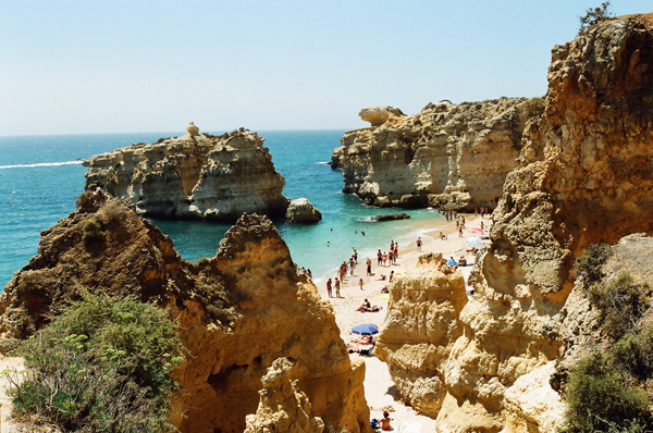 Algarve, playas de Albufeira - Sao Rafael