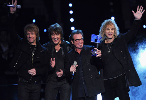 Bon Jovi en los EMA 2010