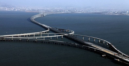 Qingdao Haiwan, el puente más grande del mundo está en China