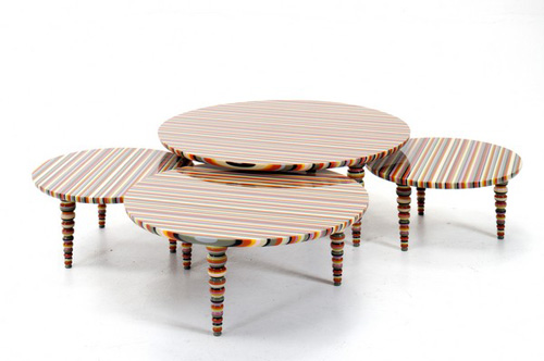 Hybrid Collection, los coloridos muebles de allê por José Marton