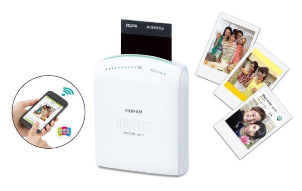 Instax share crea su propia red para poder enviar las fotos sin necesidad de internet