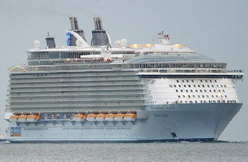 Oasis of the Seas, el crucero más grande del mundo parte el 1 de diciembre