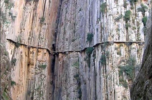 El Caminito del Rey en El Chorro, Málaga