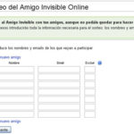 Como hacer el sorteo del amigo invisible con tu ordenador por internet