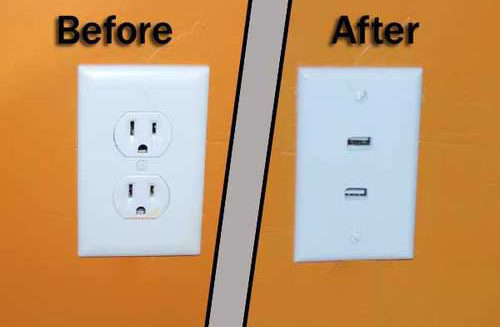 Fabrica tu propio cargador USB de pared