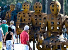 Xavier Mascaró expone su obra Guardianes en la Plaza Nueva de Sevilla