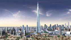 Burj Dubai, el edifico más alto del mundo se inaugura hoy