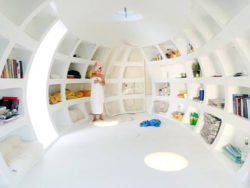 Blob VB3, un original concepto de casa-huevo de los arquitectos dmvA