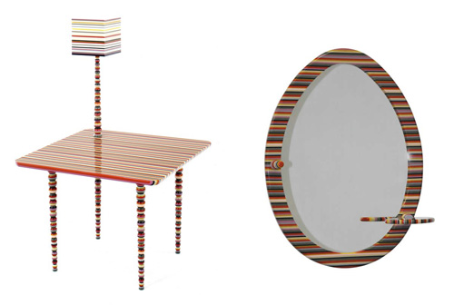 Hybrid Collection, los coloridos muebles de allê por José Marton