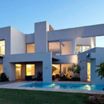 Or House, moderna y minimalista casa de DOMBarchitects en Israel