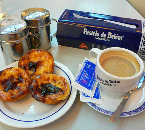 Pastéis de Belém o pastel de nata portugués