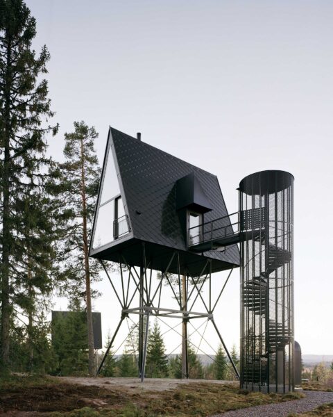 PAN-cabins: Las sorprendentes cabañas de diseño de Espen Surnevik
