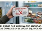 El error con las latas de anchoas que cometes en casa y cómo debes guardarlas para que no se estropeen