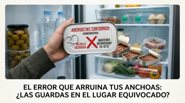 El error con las latas de anchoas que cometes en casa y cómo debes guardarlas para que no se estropeen