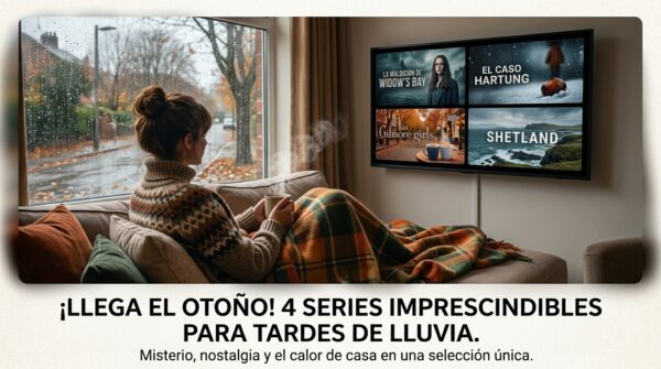 Llega el otoño: cuatro series imprescindibles para disfrutar de las tardes de lluvia en casa